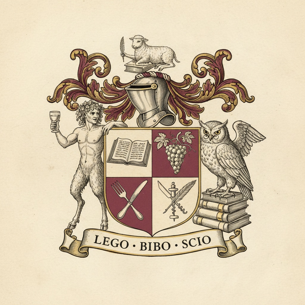 Arms of The Lamb & Quill — Lego Bibo Scio