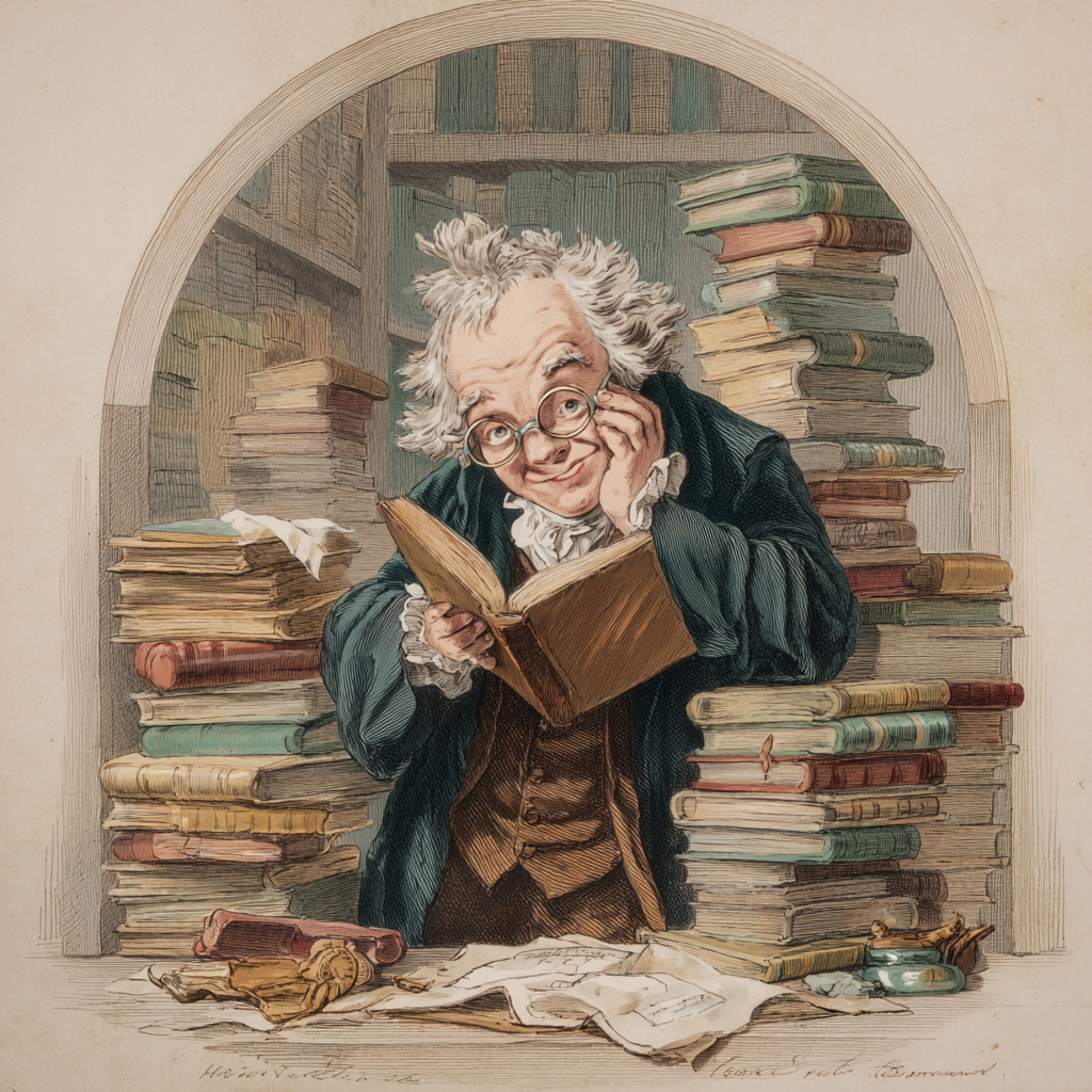 Professor Quarto — Librarian & Correspondent on Matters Literary